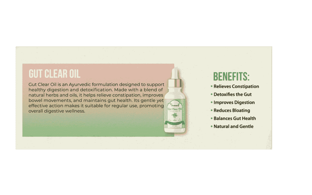Gut Clear Oil – Ayurvedic Gut & Brain Health Support for Autism, ADHD, and Speech Delay